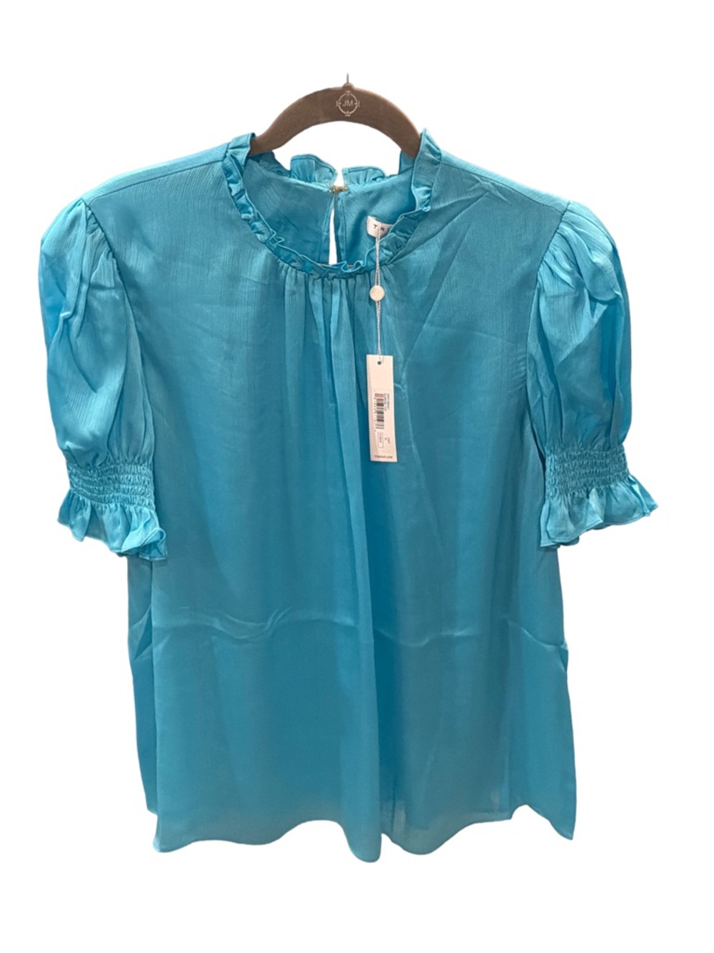 Trina Turk - Sunrise Top Beautiful Turquoise Blue
X-Large, NWT - Picture 8 of 15